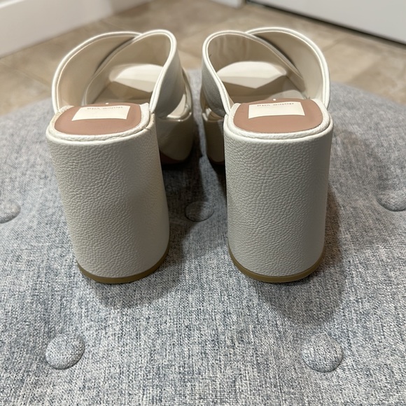 Dolce Vita Square Toe Chunky Heels - Picture 5 of 8